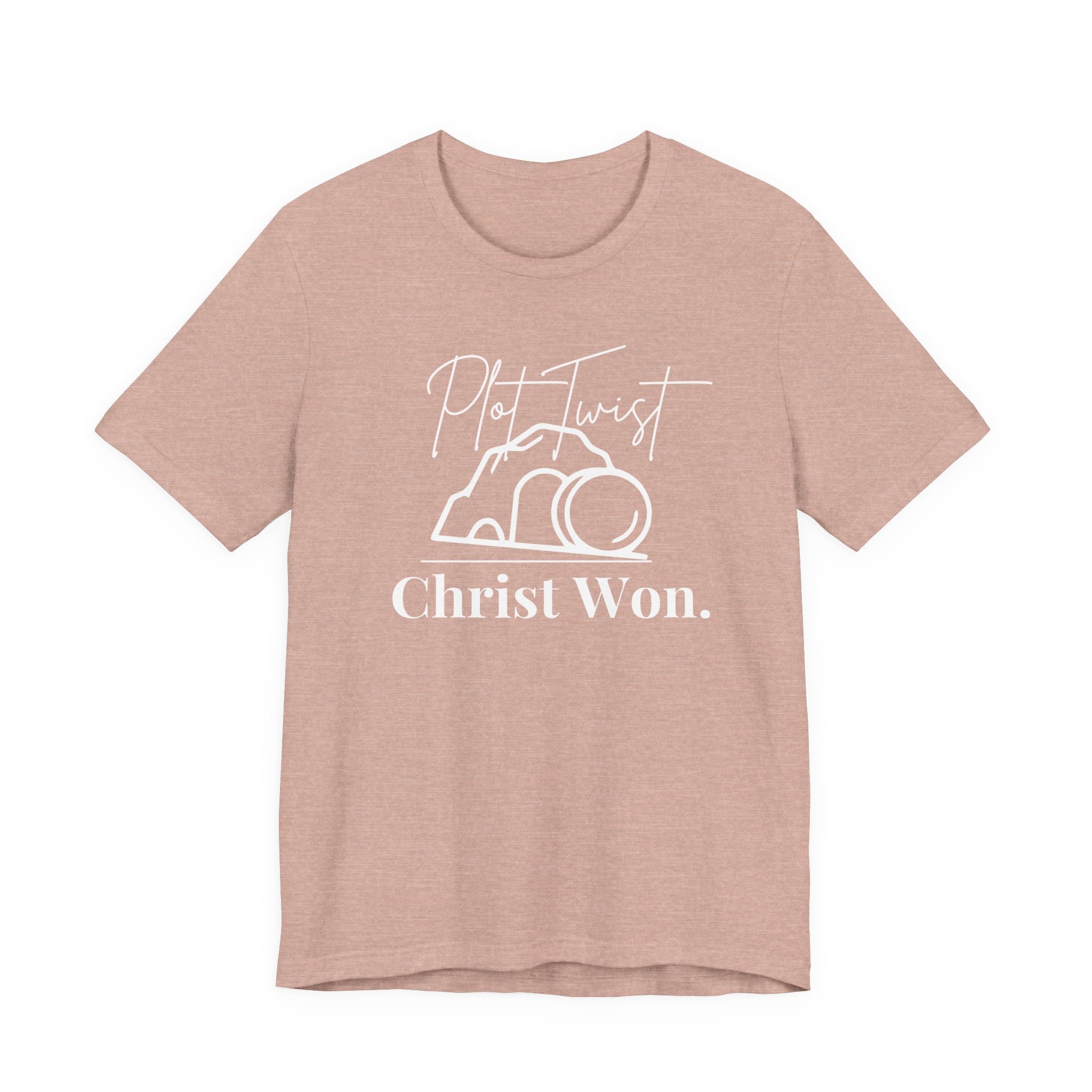 Plot Twist: Christ Won – Christian Easter Shirt