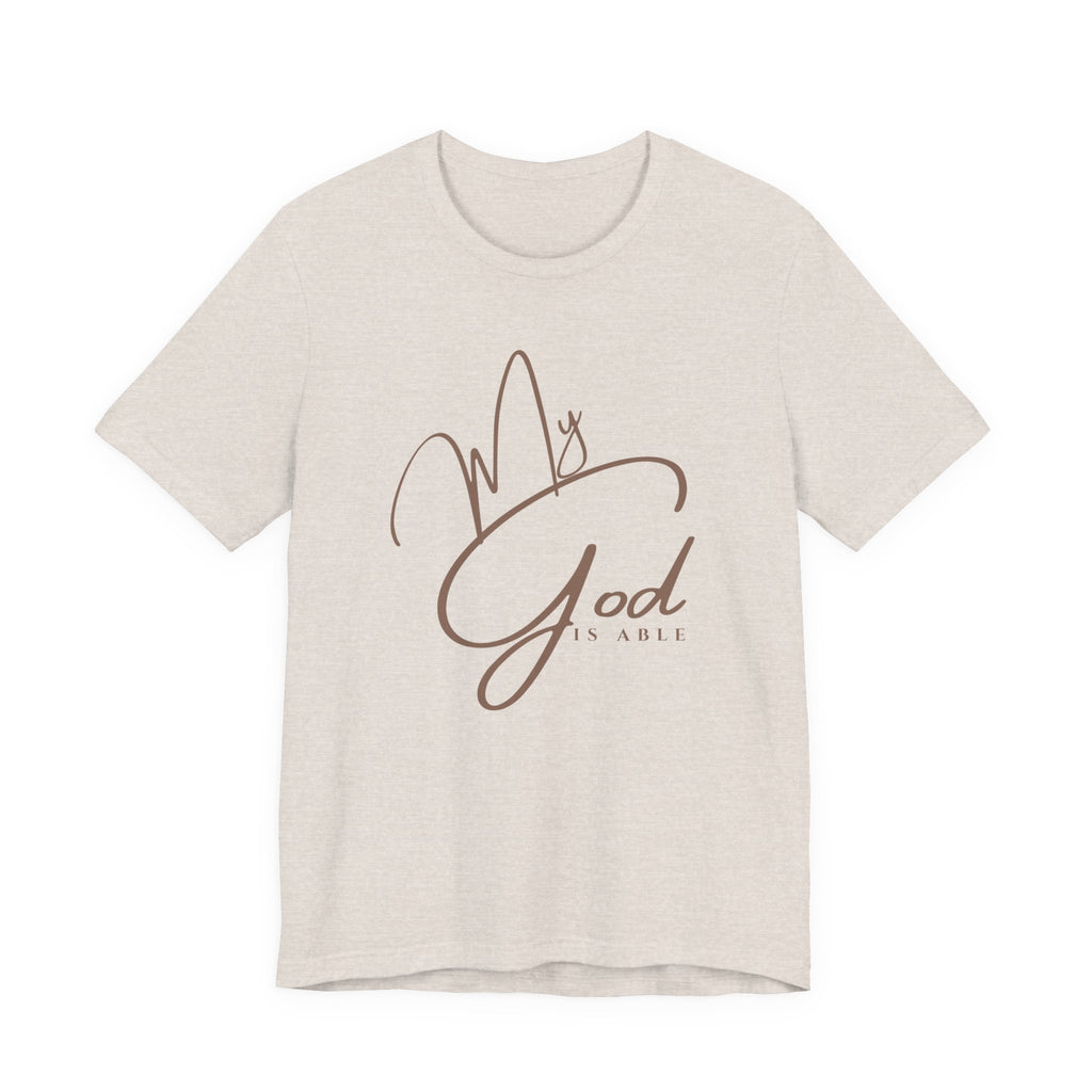 My God Is Able T‑Shirt — Inspirational Faith Graphic Tee