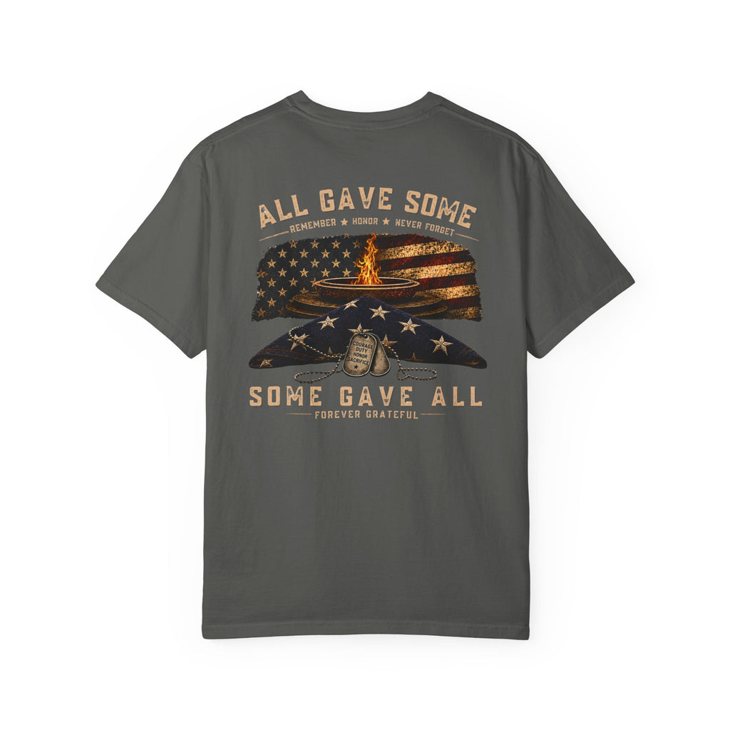 Memorial Day Shirt Comfort Colors Patriotic Tee All Gave Some Some Gave All Military Tribute Shirt