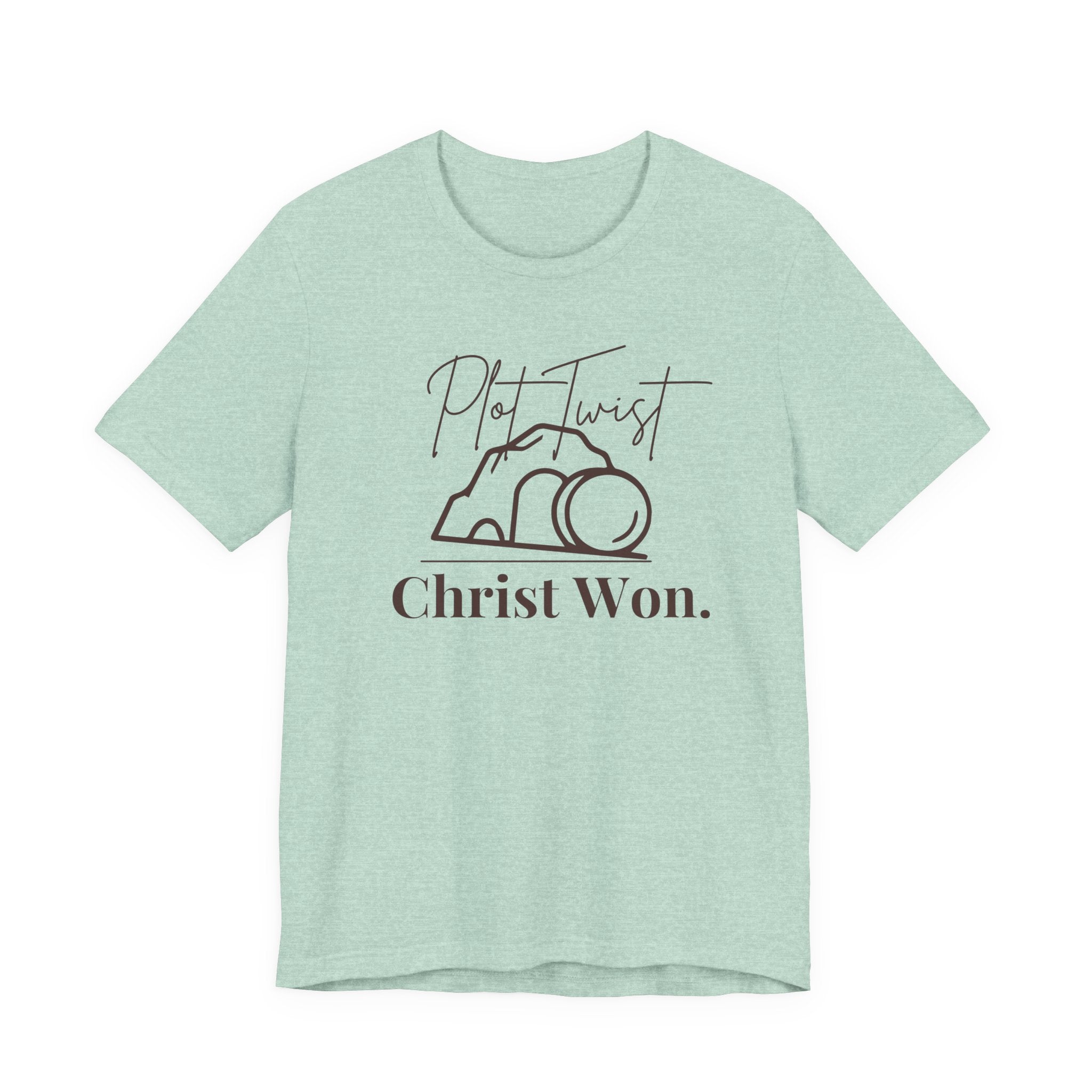 Plot Twist: Christ Won – Christian Easter Shirt