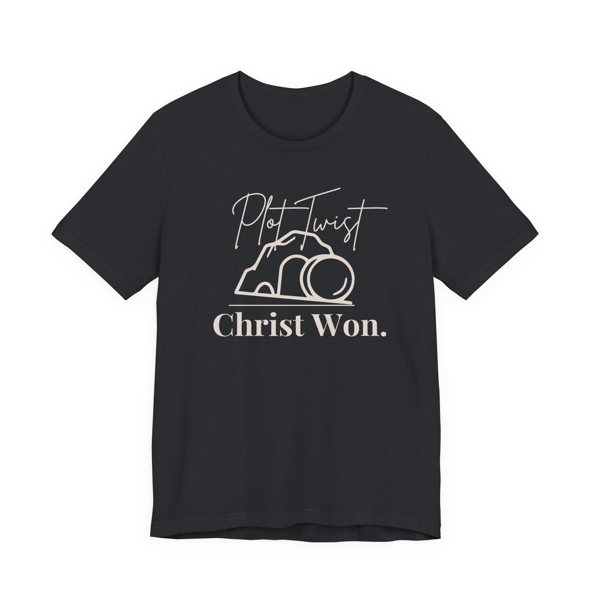 Plot Twist: Christ Won – Christian Easter Shirt