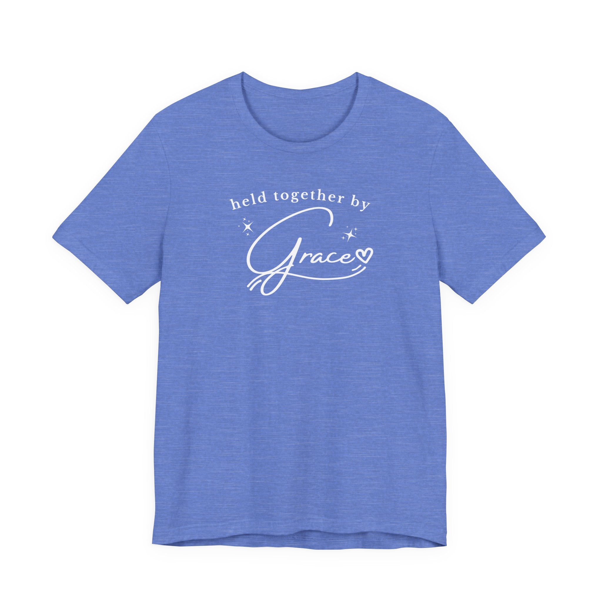 Held Together by Grace T-Shirt — Inspirational Faith Tee