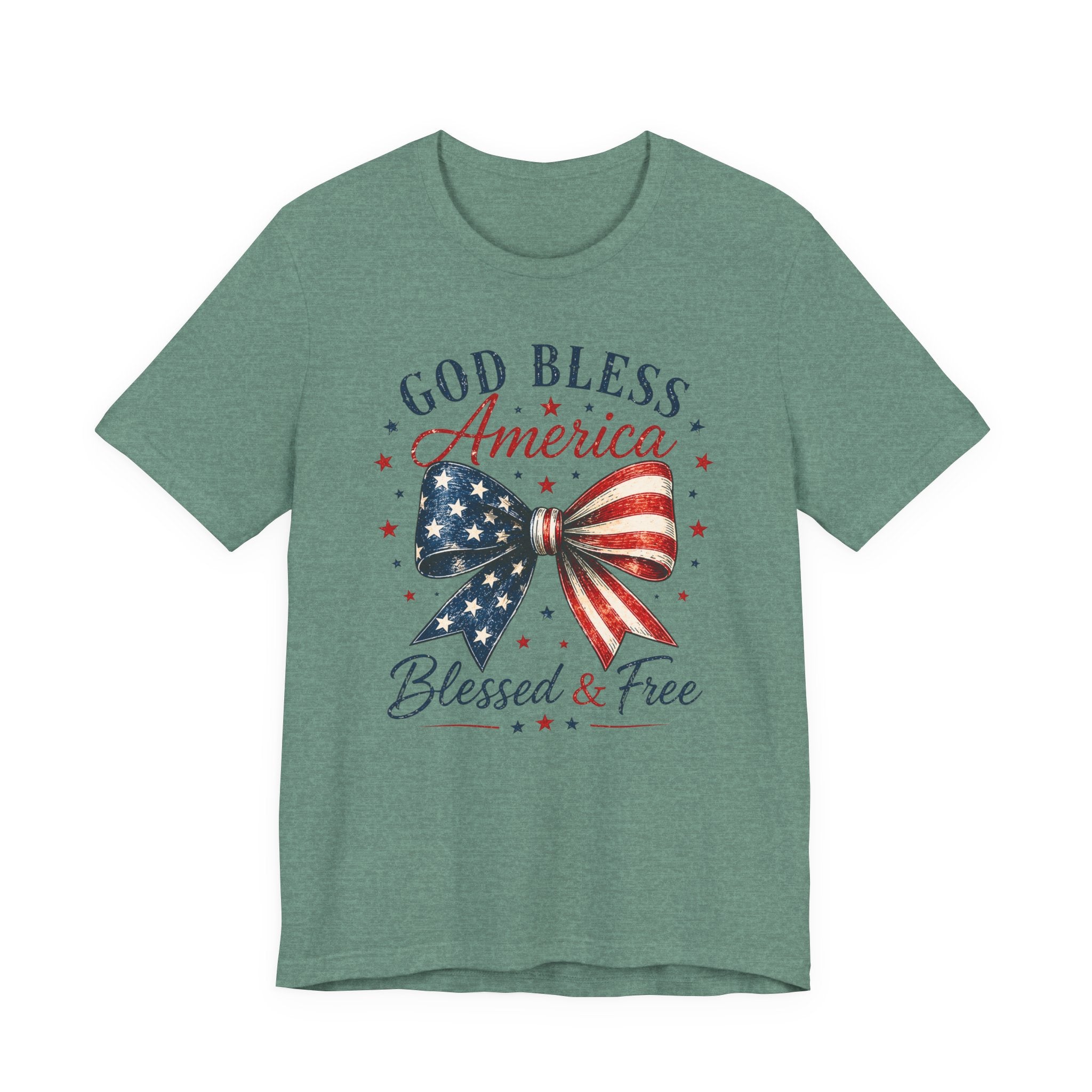 God Bless America • Blessed & Free Tee 🇺🇸