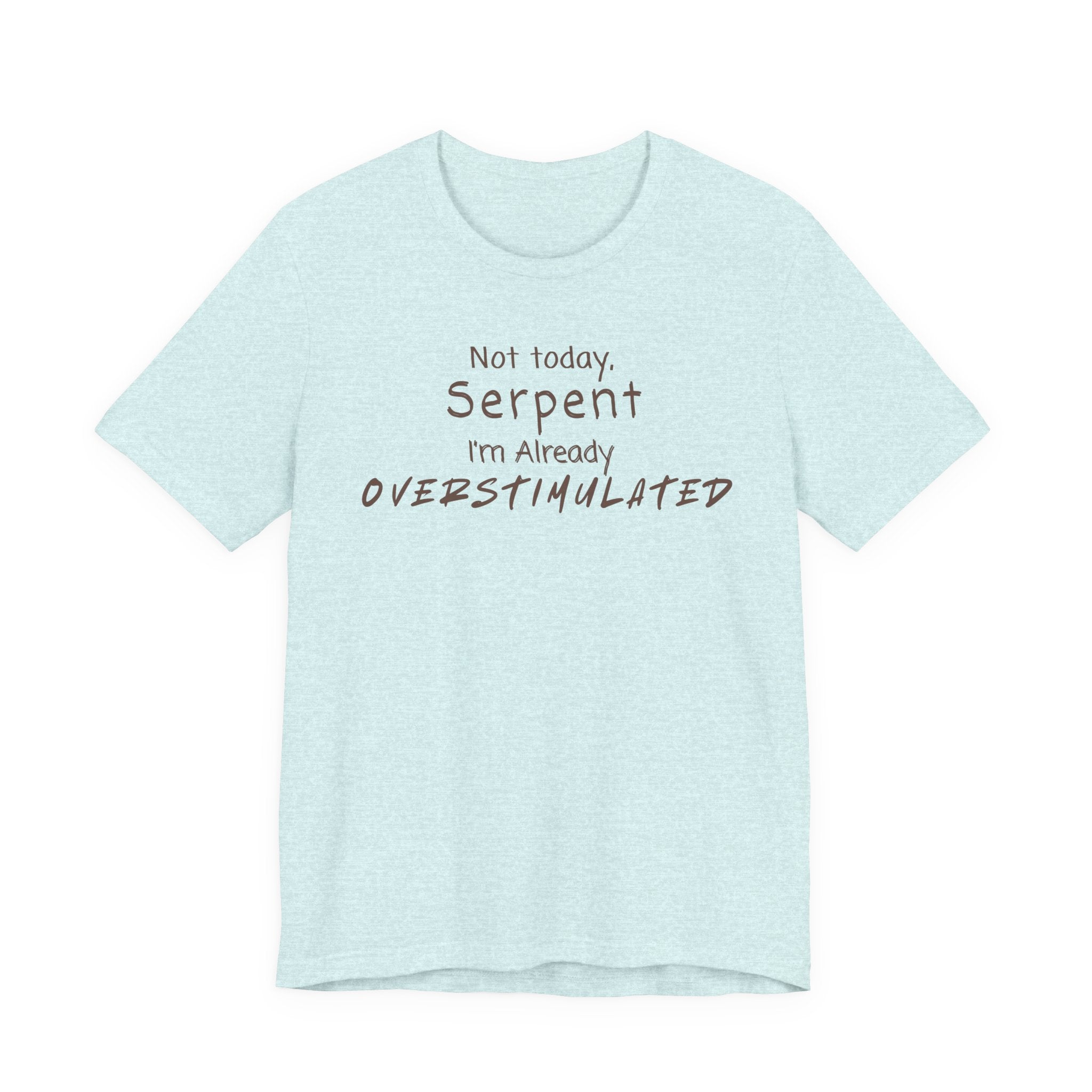 Not Today Serpent I’m Already Overstimulated Shirt