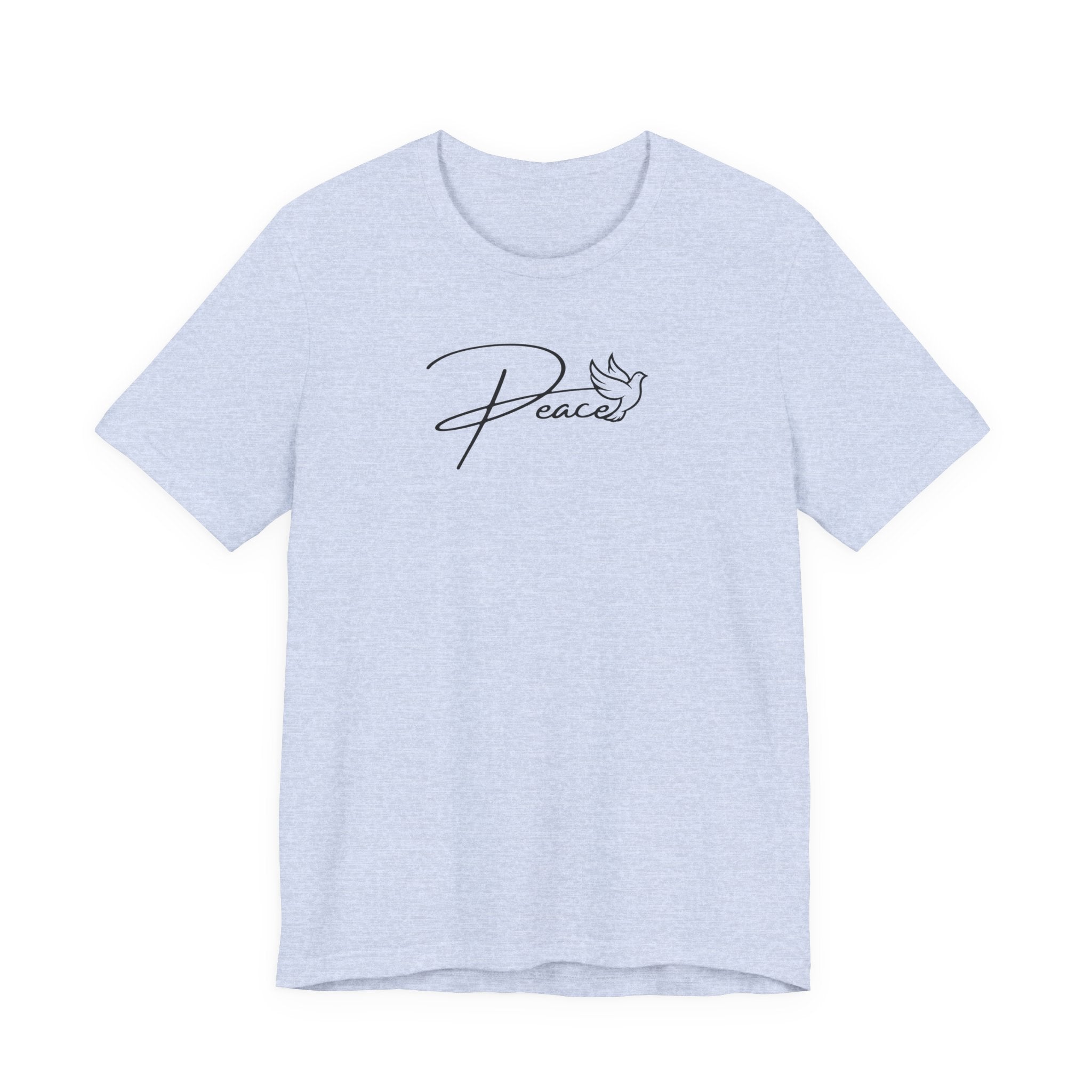 Peace Looks Good on Me Tee – Faith-Based Graphic Shirt, Front & Back Design