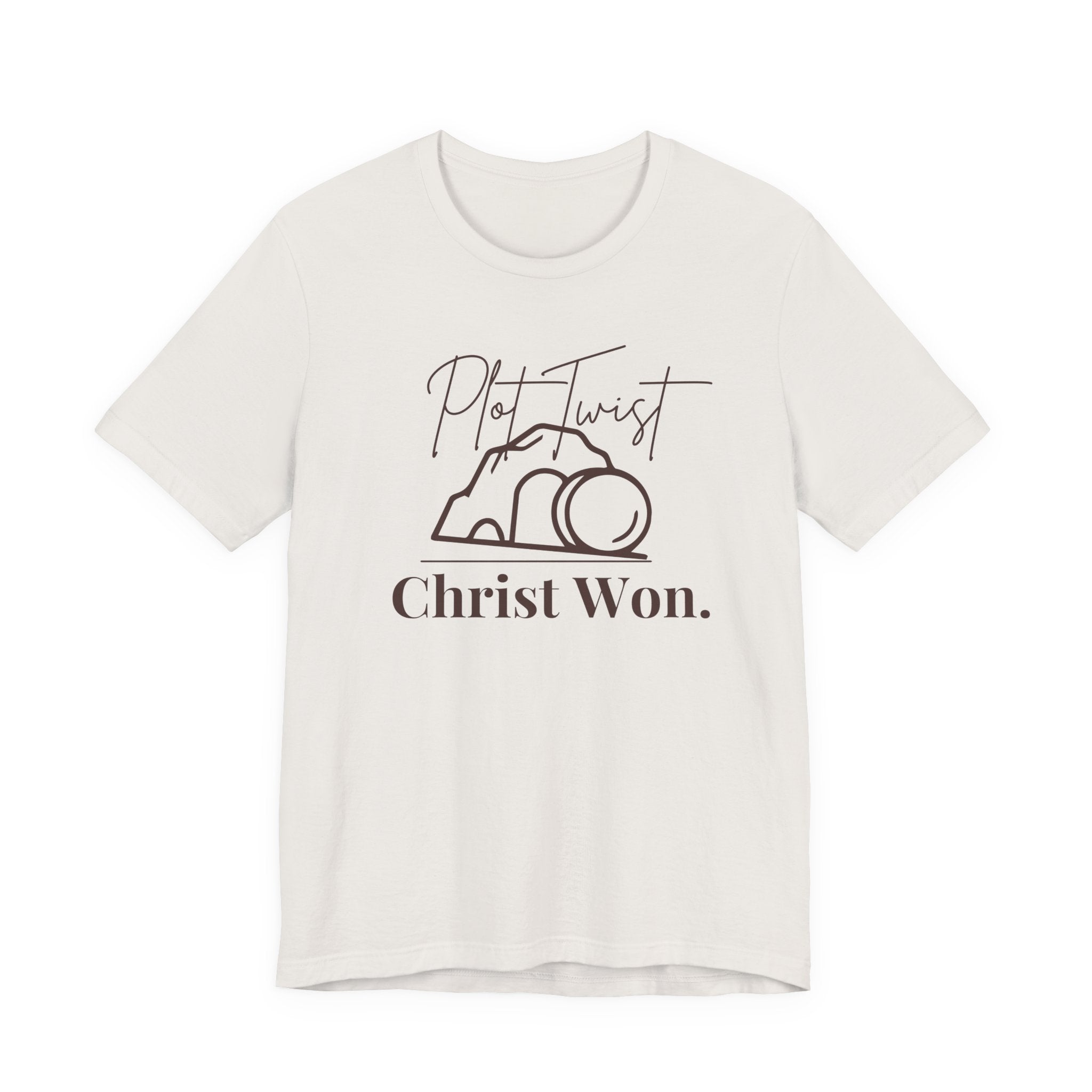 Plot Twist: Christ Won – Christian Easter Shirt