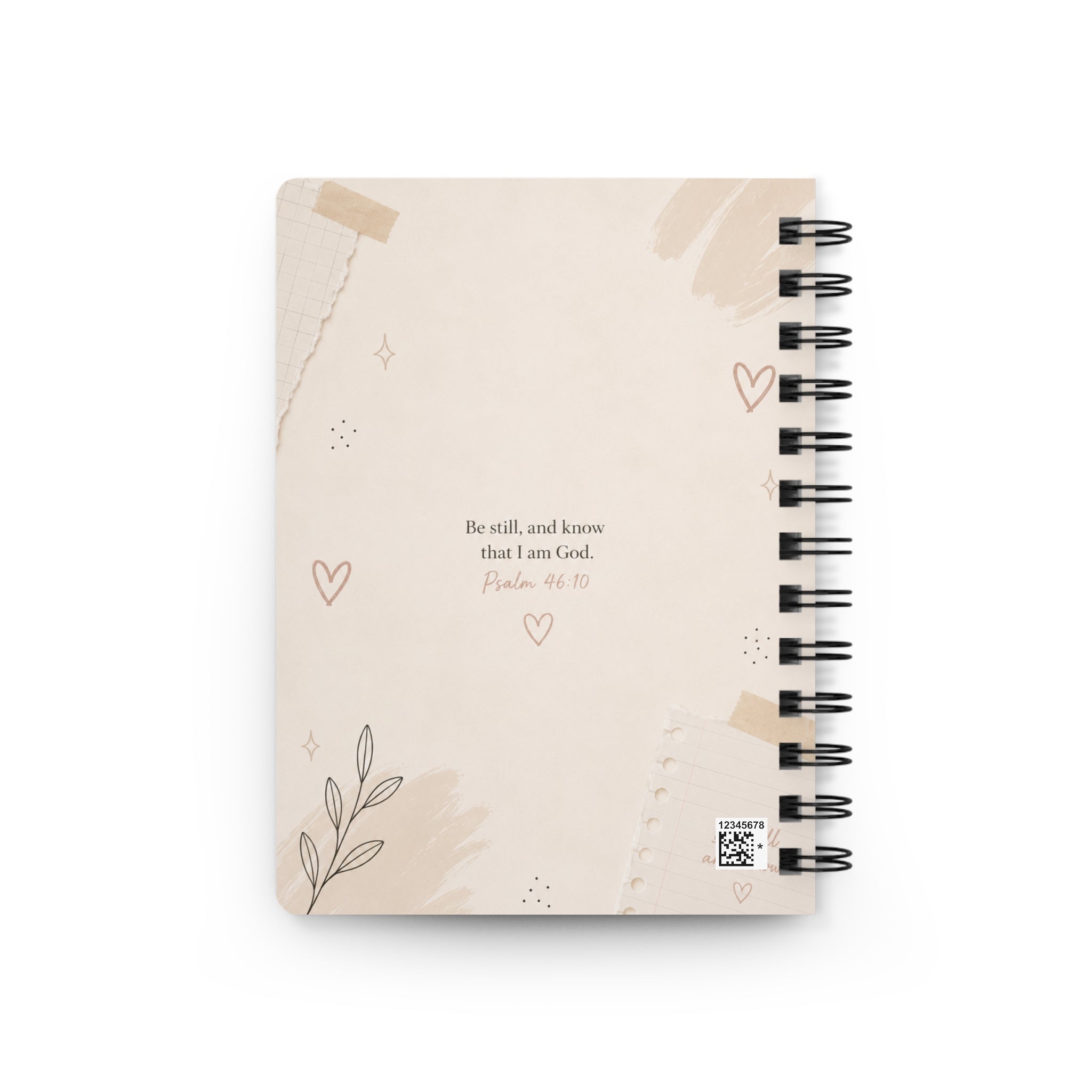 Sermon Notes Spiral Journal — Faith-Based Weekly Church Note Organizer
