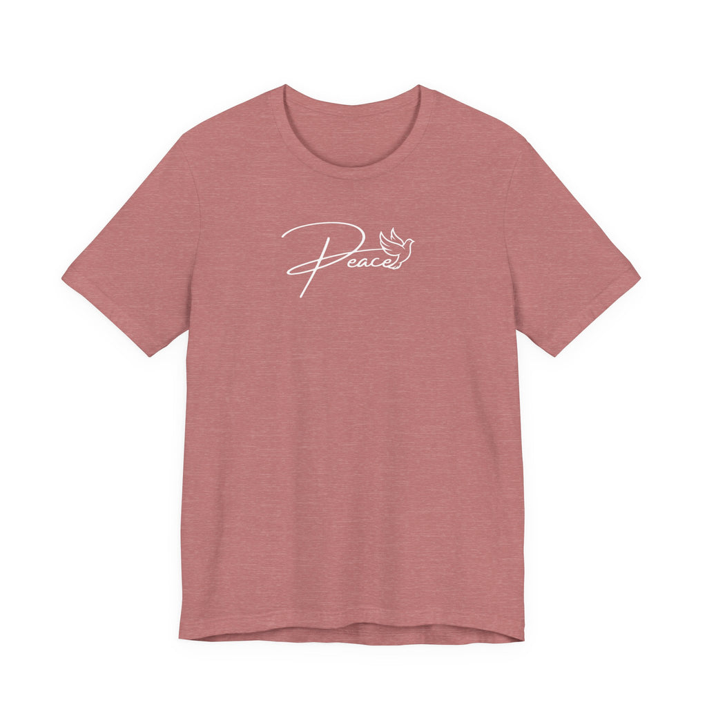 Peace Looks Good on Me Tee – Faith-Based Graphic Shirt, Front & Back Design