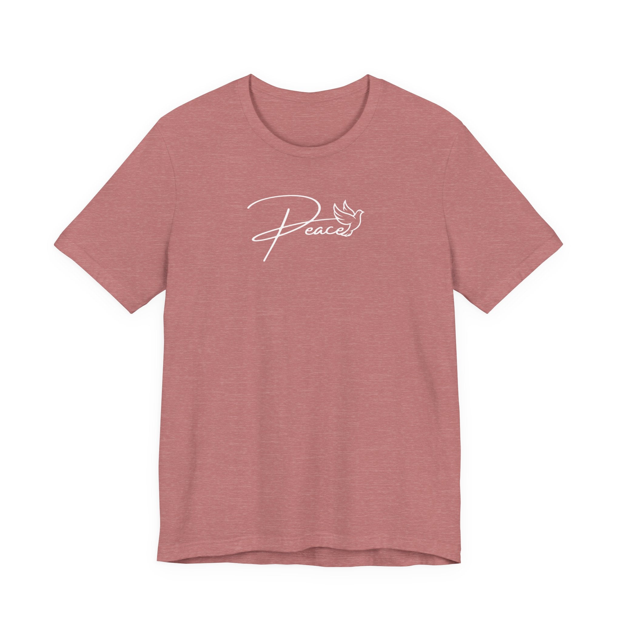 Peace Looks Good on Me Tee – Faith-Based Graphic Shirt, Front & Back Design