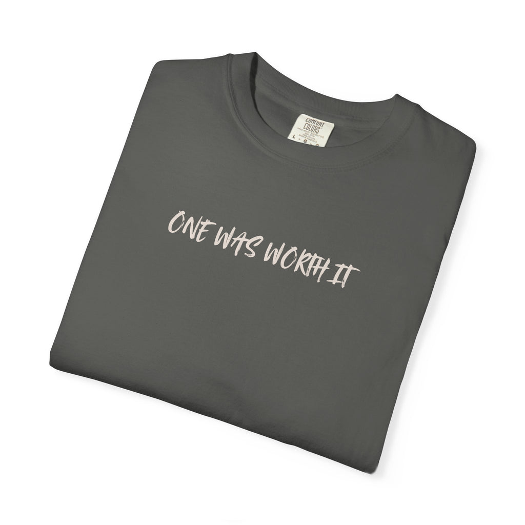 He Left the 99 Tee | One Was Worth It Shirt | Luke 15:4 Christian T-Shirt | Comfort Colors