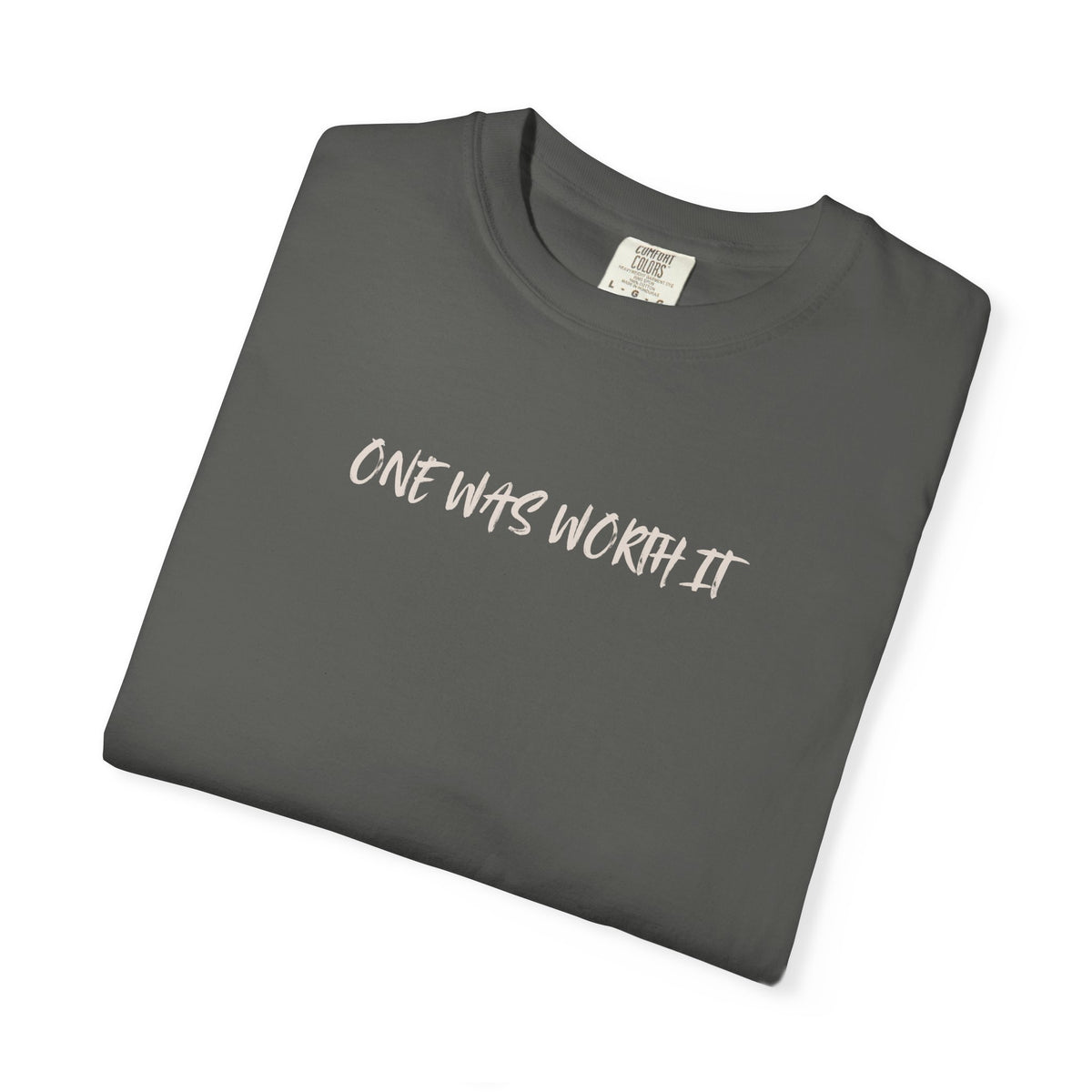 He Left the 99 Tee | One Was Worth It Shirt | Luke 15:4 Christian T-Shirt | Comfort Colors