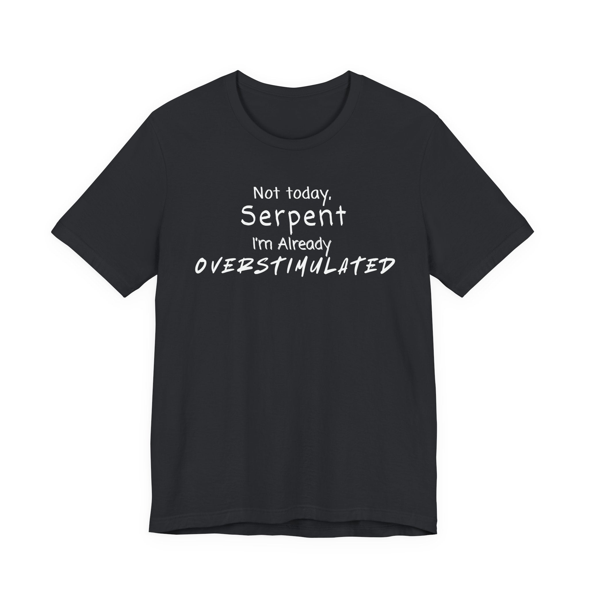 Not Today Serpent I’m Already Overstimulated Shirt