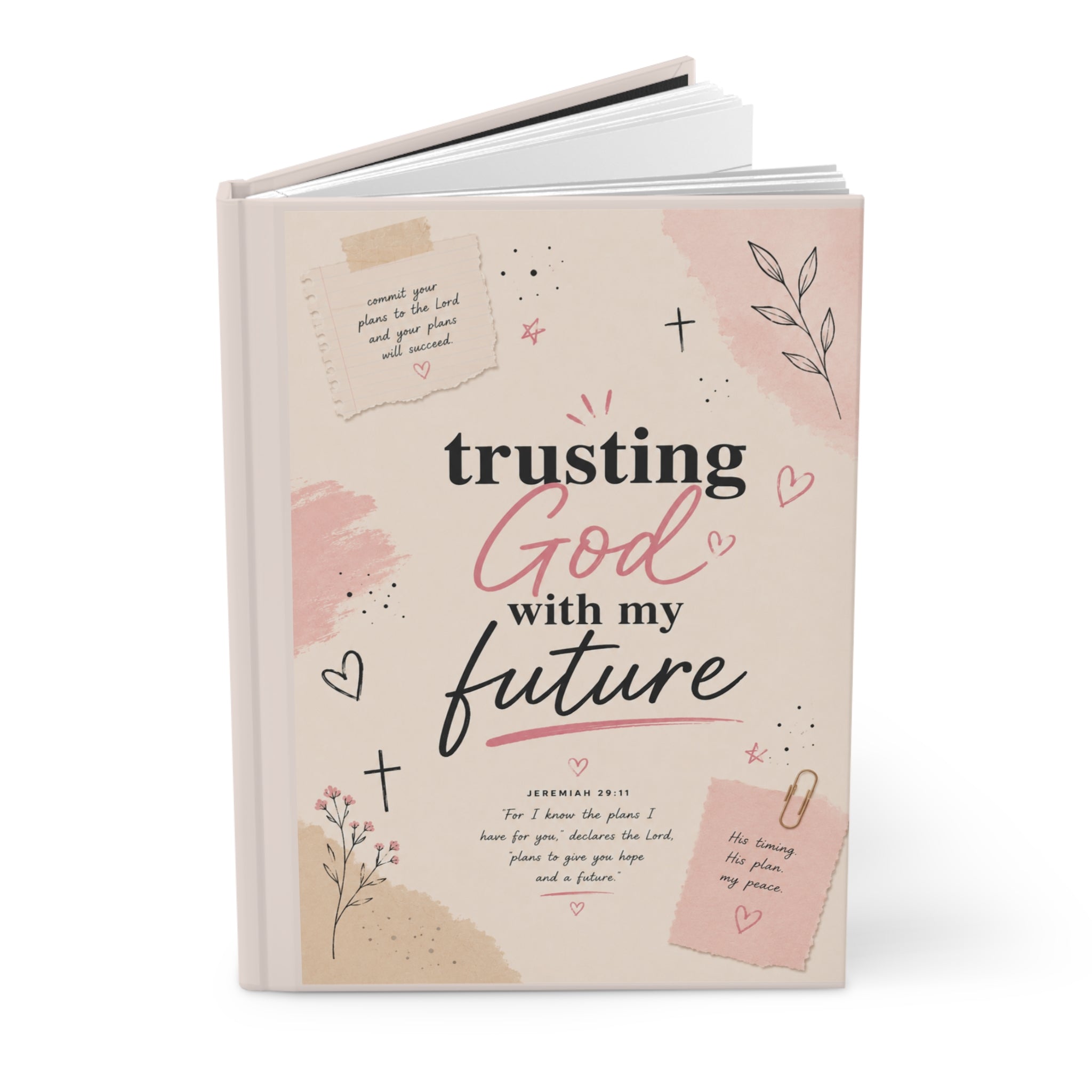 Trusting God With My Future — Hardcover Journal