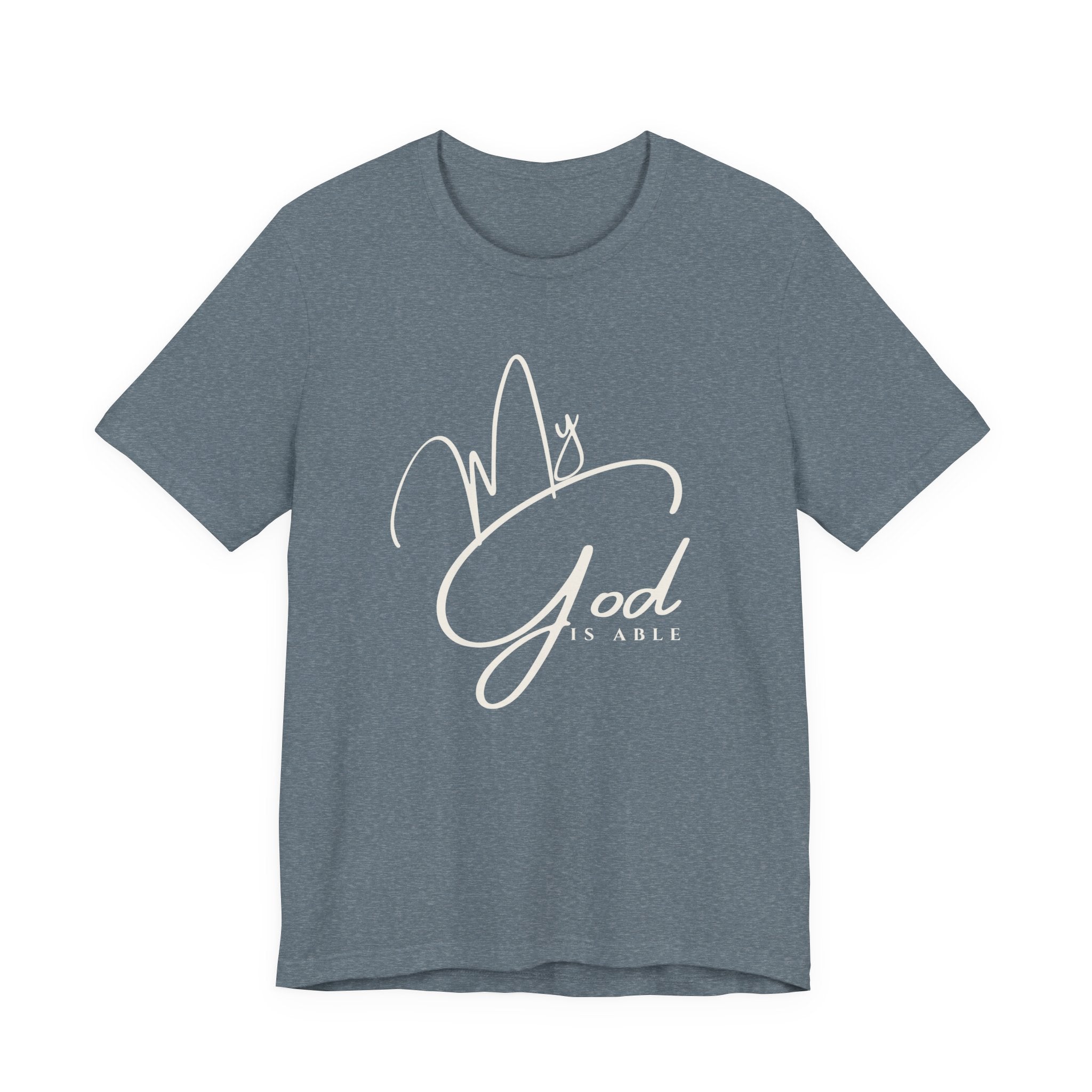 My God Is Able T‑Shirt — Inspirational Faith Graphic Tee