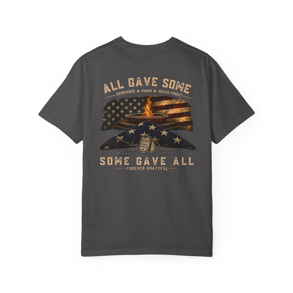 Memorial Day Shirt Comfort Colors Patriotic Tee All Gave Some Some Gave All Military Tribute Shirt