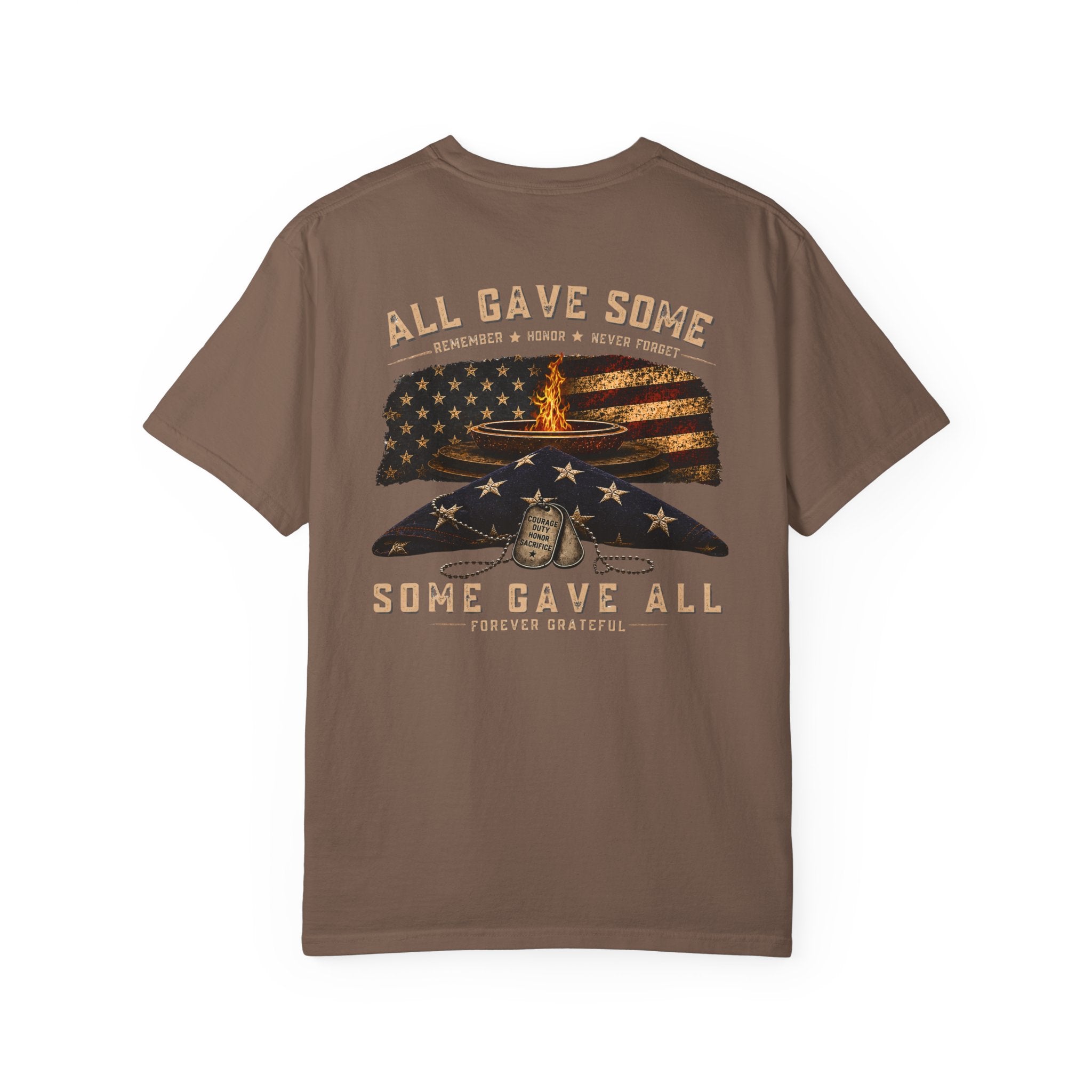 Memorial Day Shirt Comfort Colors Patriotic Tee All Gave Some Some Gave All Military Tribute Shirt