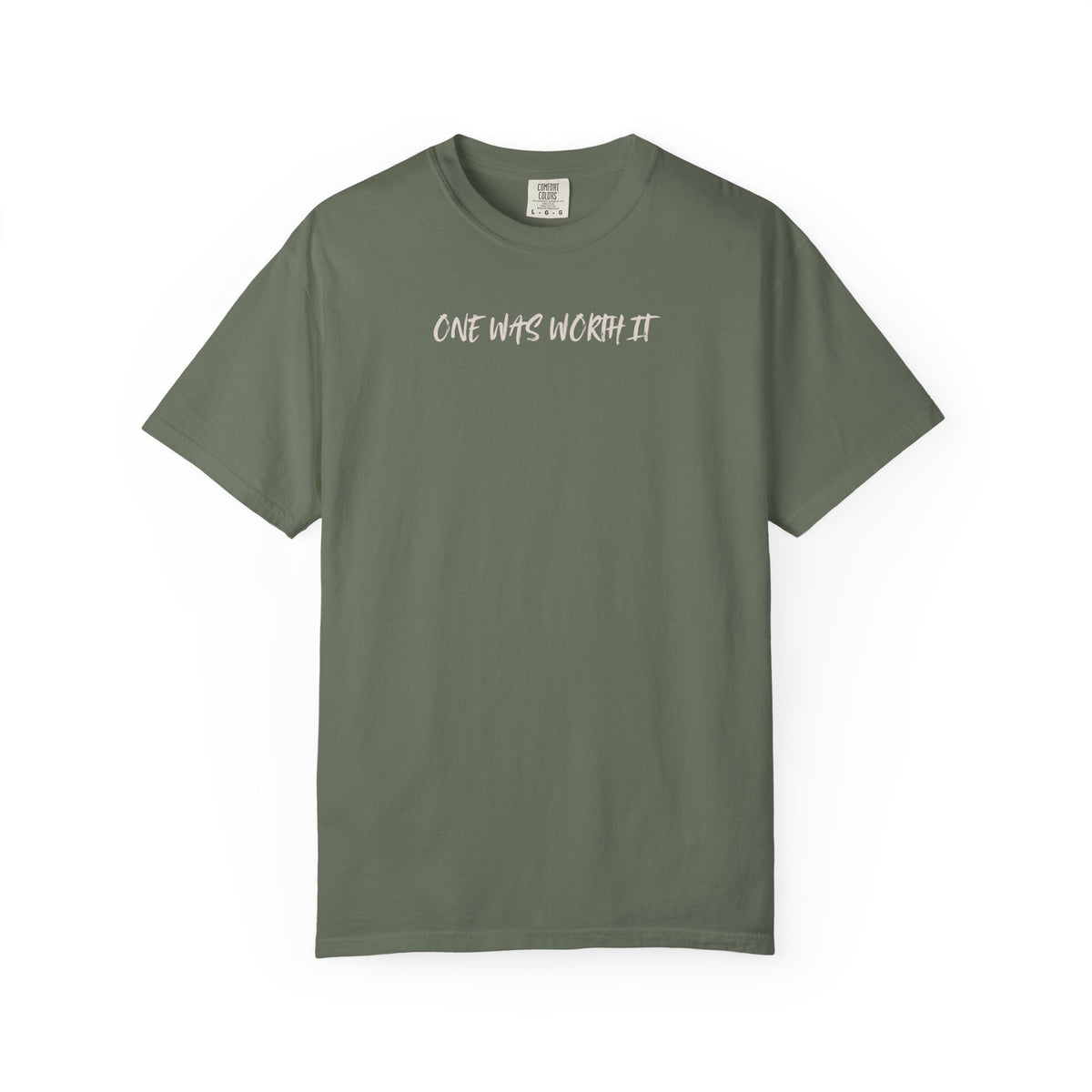 He Left the 99 Tee | One Was Worth It Shirt | Luke 15:4 Christian T-Shirt | Comfort Colors