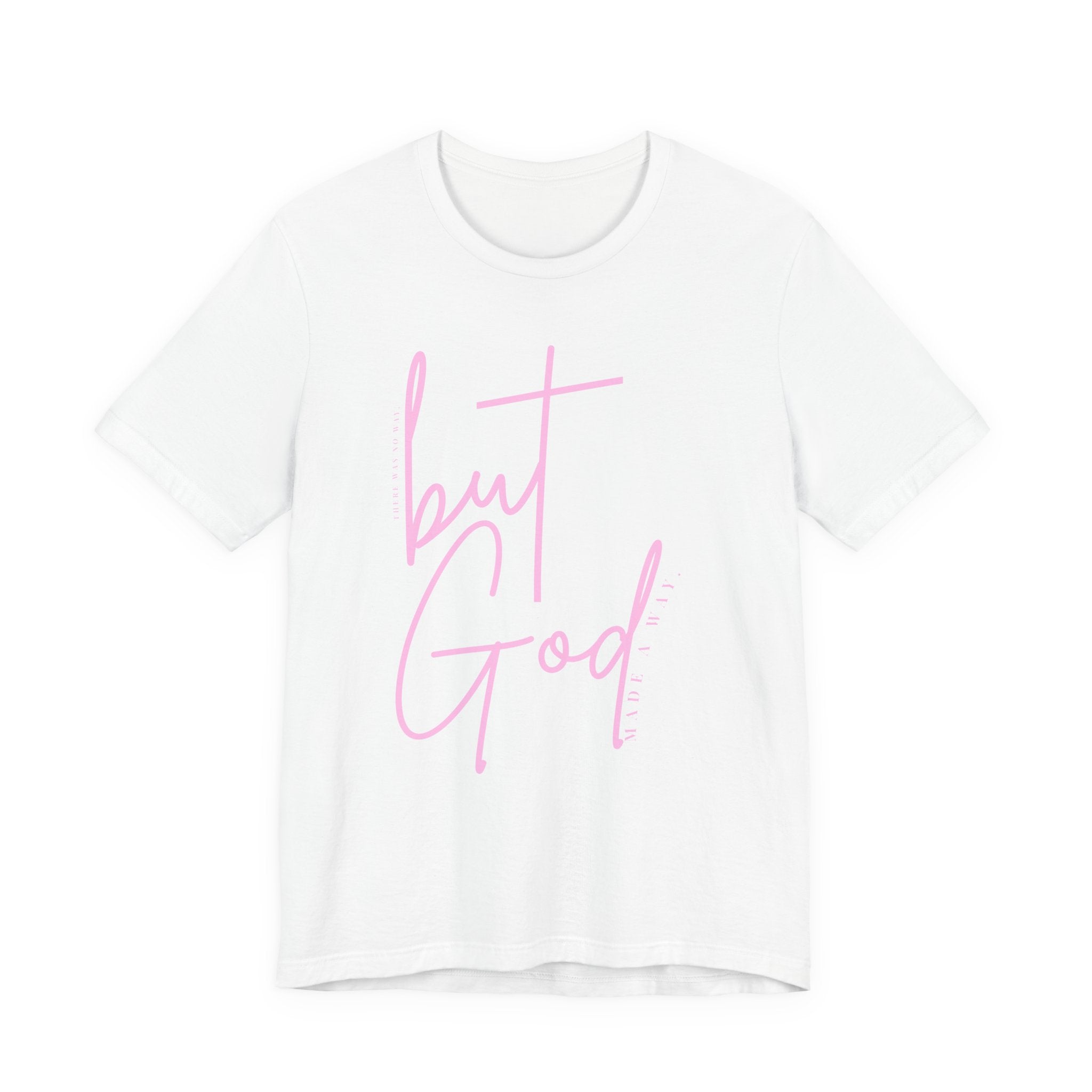 But God Script Tee – Faith-Based Graphic Shirt
