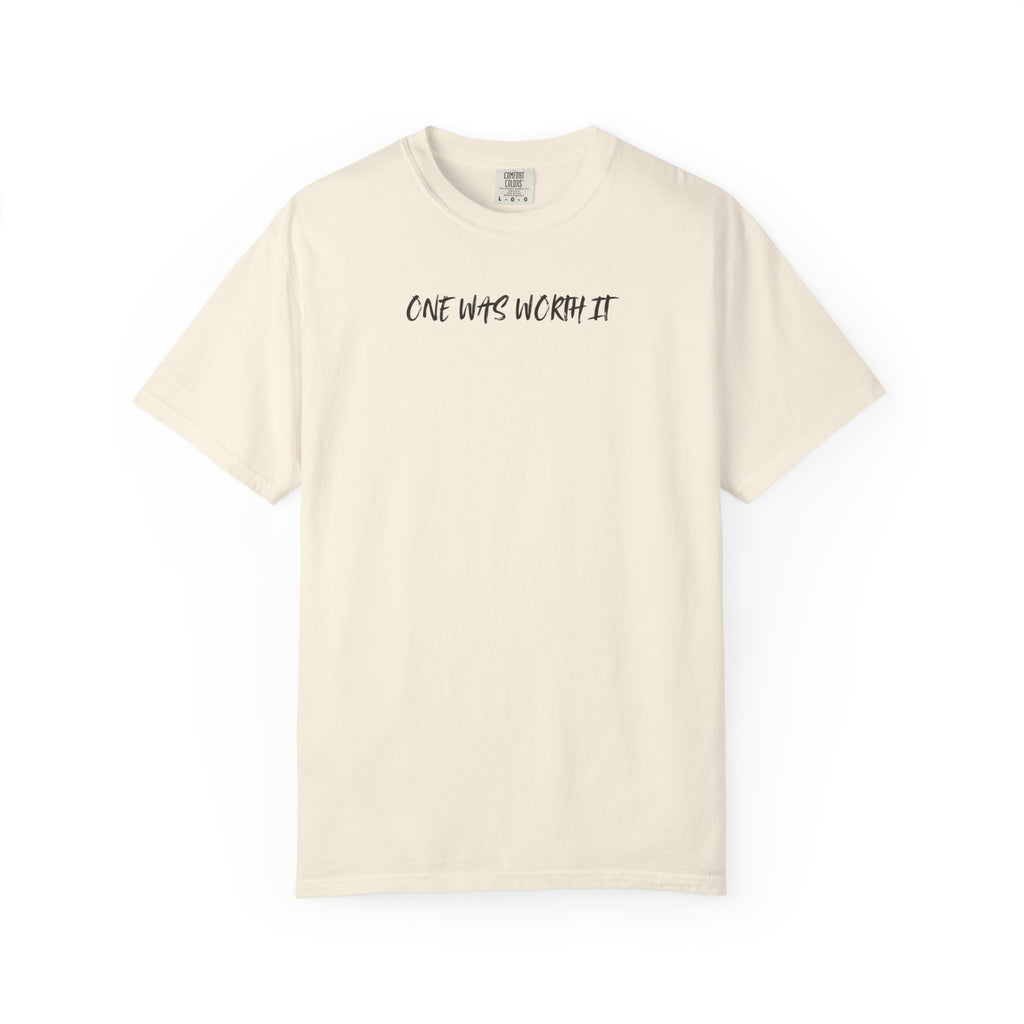 He Left the 99 Tee | One Was Worth It Shirt | Luke 15:4 Christian T-Shirt | Comfort Colors