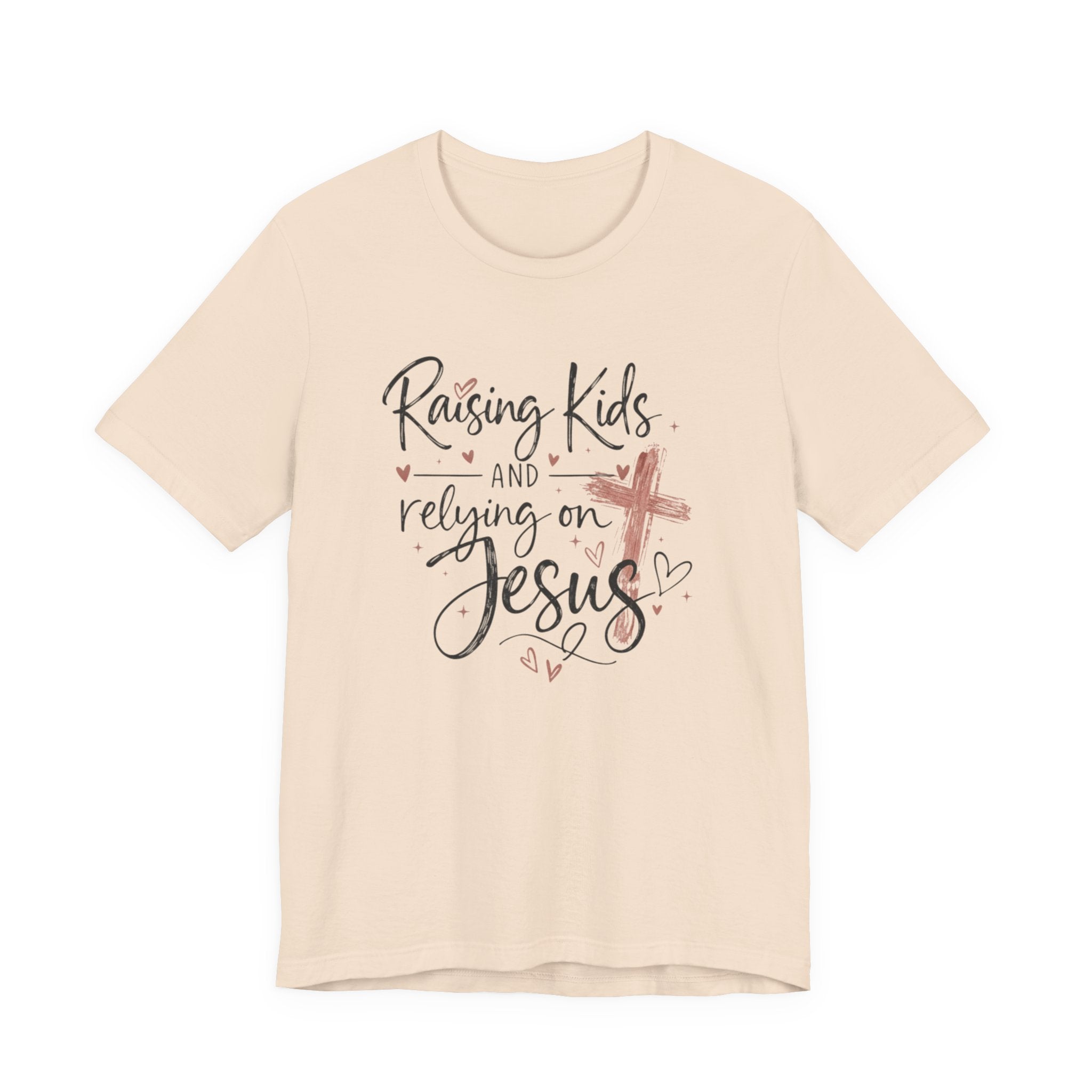 Raising Kids & Relying on Jesus Tee