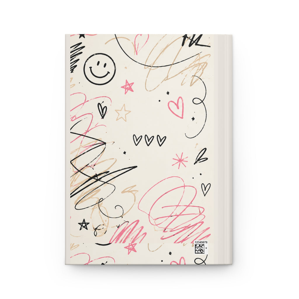 Chaos Coordinator Hardcover Journal — Cute Scribble Design, Funny Organizational Notebook