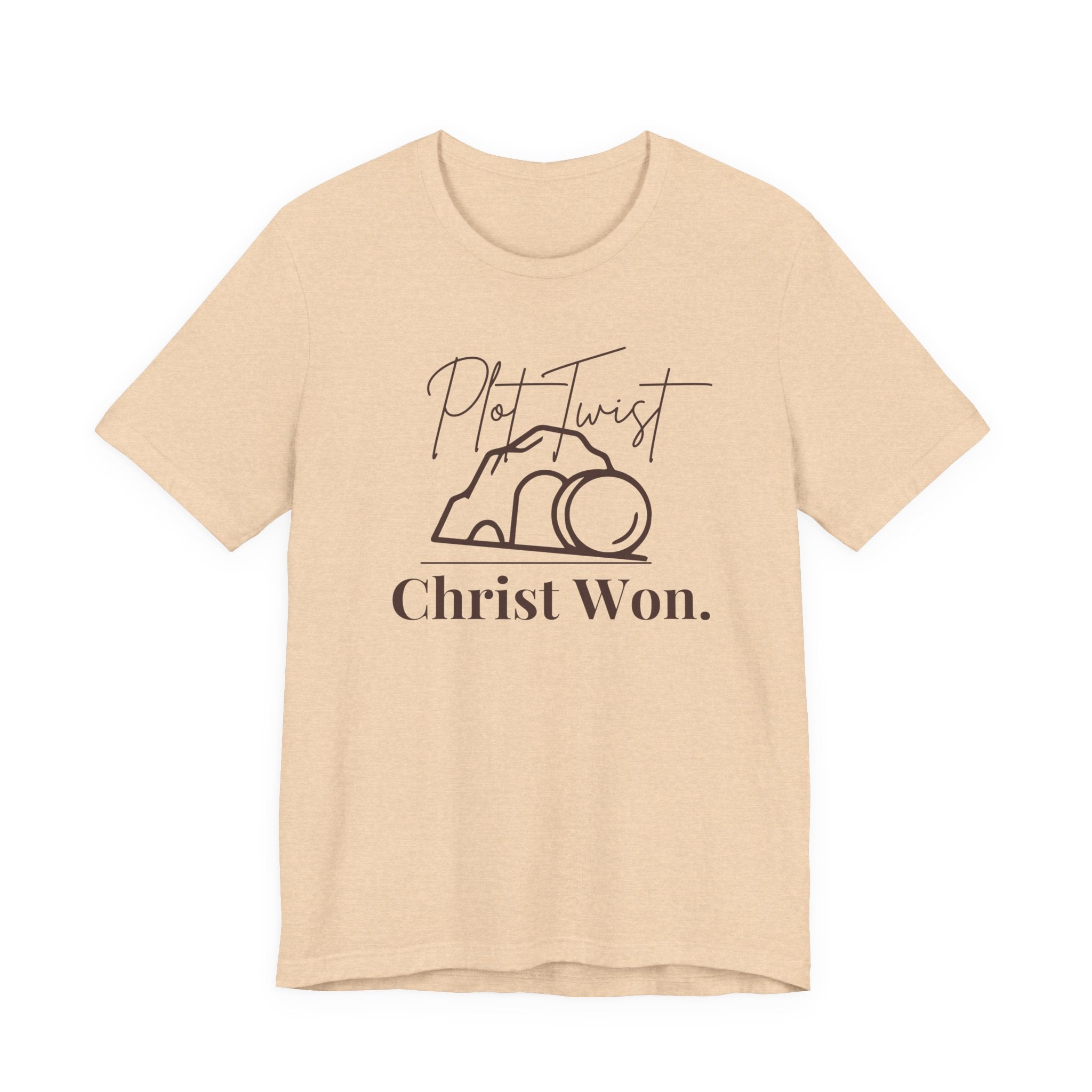 Plot Twist: Christ Won – Christian Easter Shirt