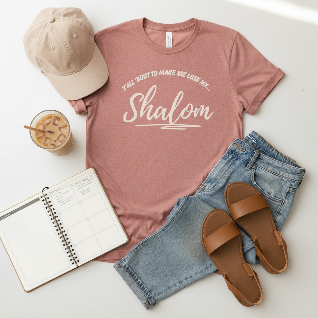 Y’all ‘Bout to Make Me Lose My Shalom Shirt