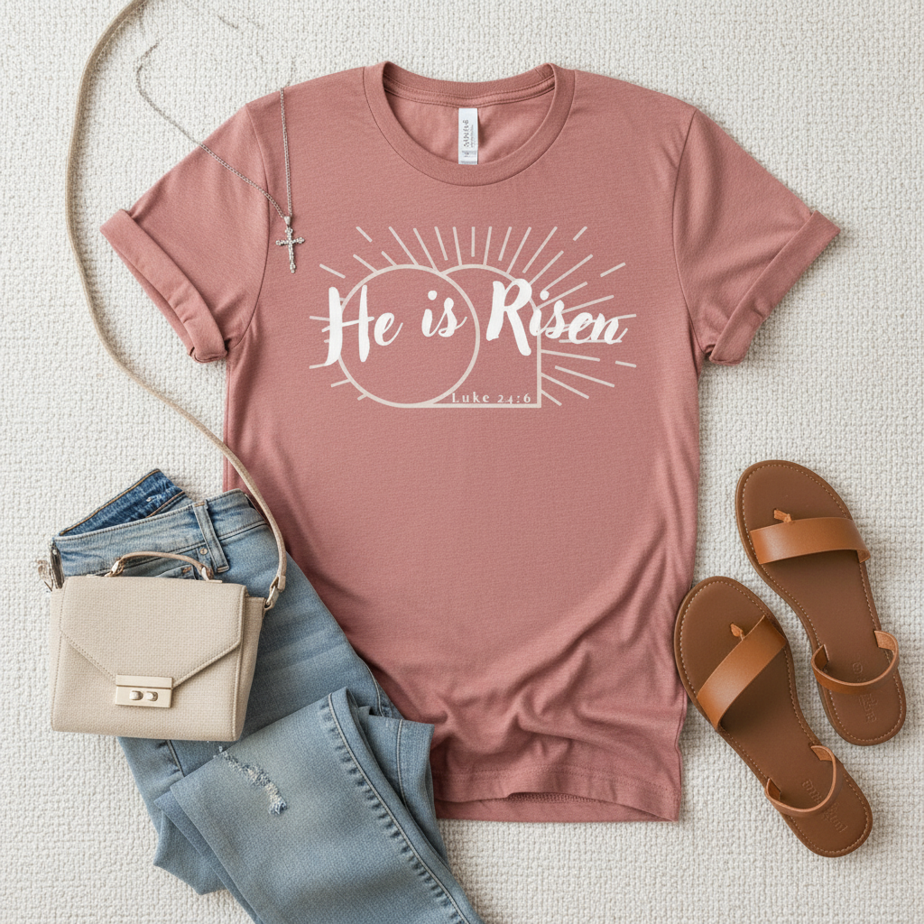 He Is Risen – Christian Easter Shirt