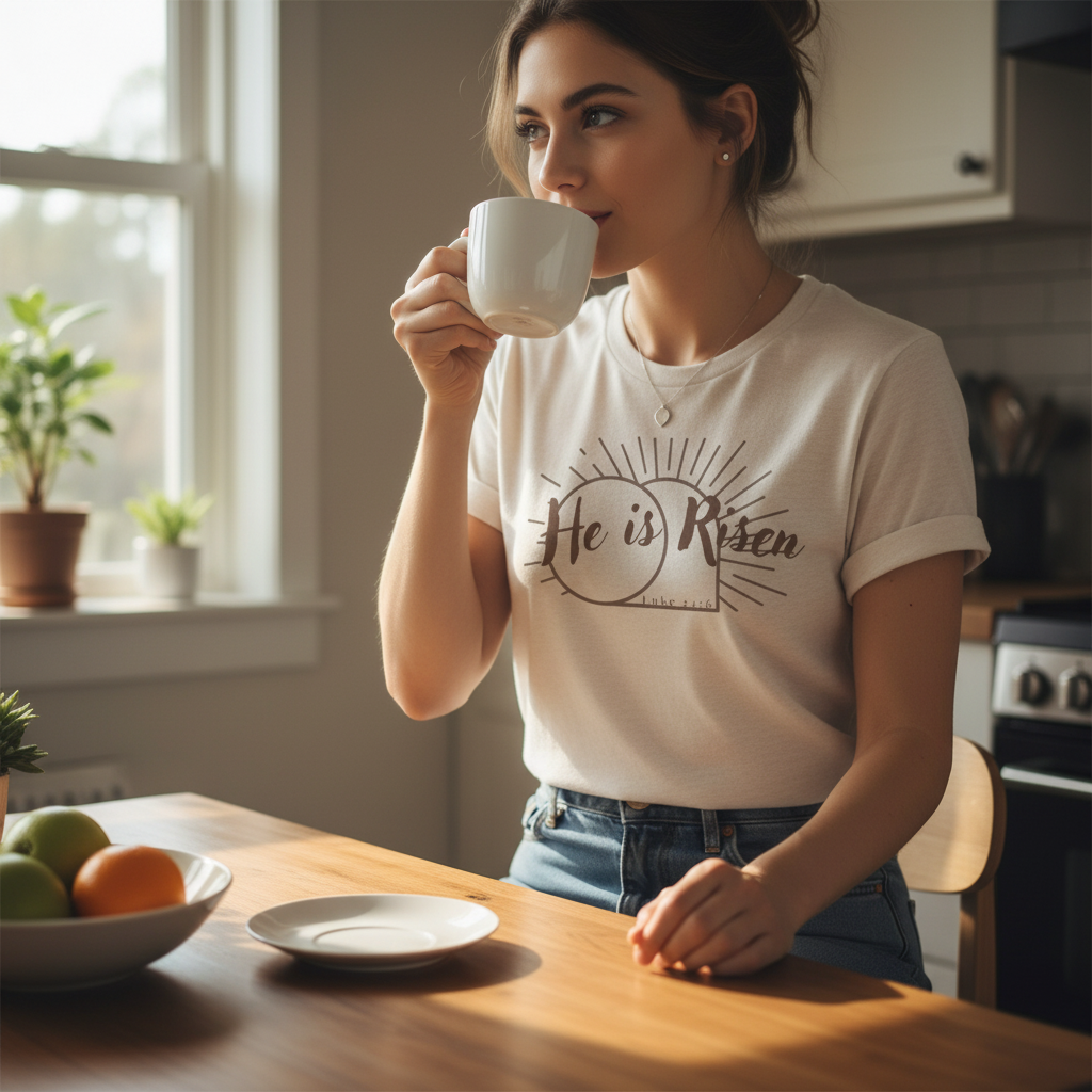 He Is Risen – Christian Easter Shirt