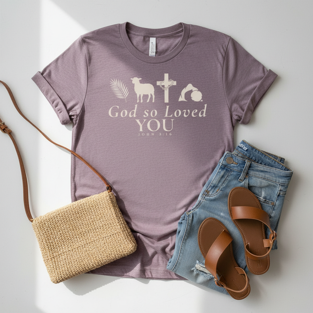 God So Loved You – John 3:16 Shirt
