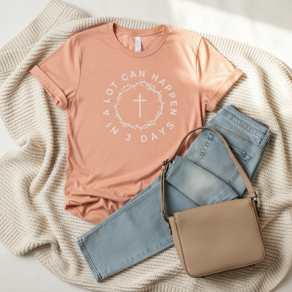 A Lot Can Happen in 3 Days – Easter Shirt