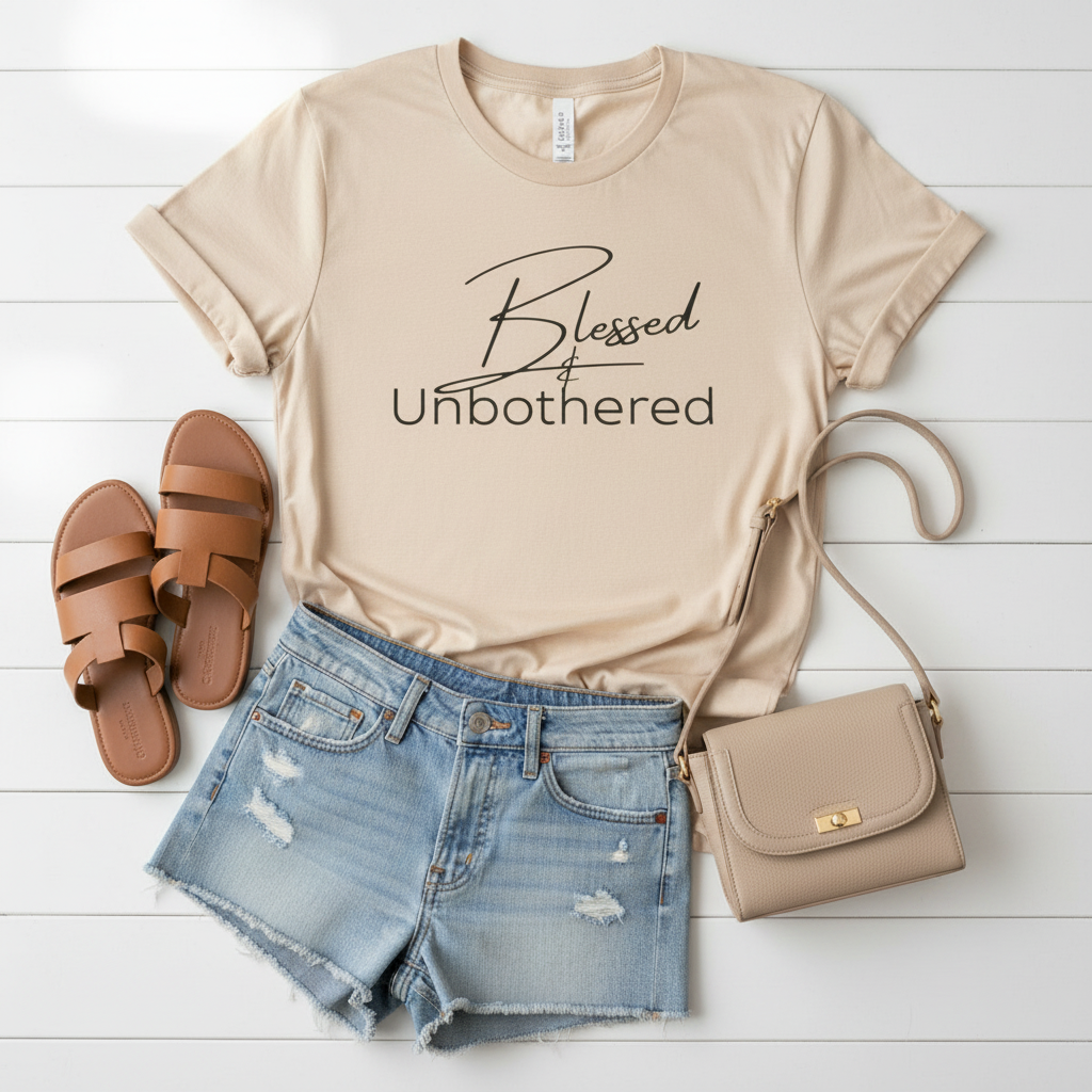 Blessed & Unbothered Tee