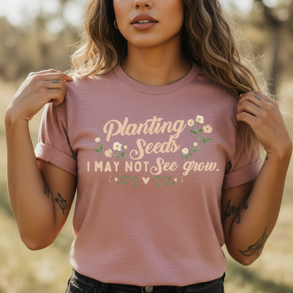 Planting Seeds I May Not See Grow Tee