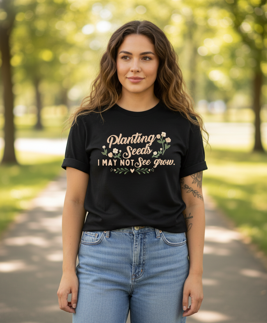 Planting Seeds I May Not See Grow Tee