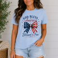 God Bless America • Blessed & Free Tee 🇺🇸