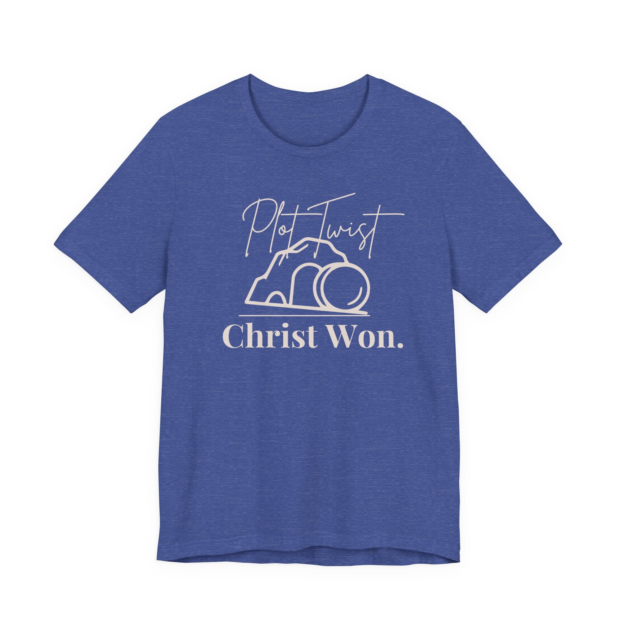Plot Twist: Christ Won – Christian Easter Shirt