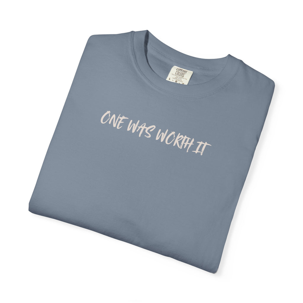 He Left the 99 Tee | One Was Worth It Shirt | Luke 15:4 Christian T-Shirt | Comfort Colors