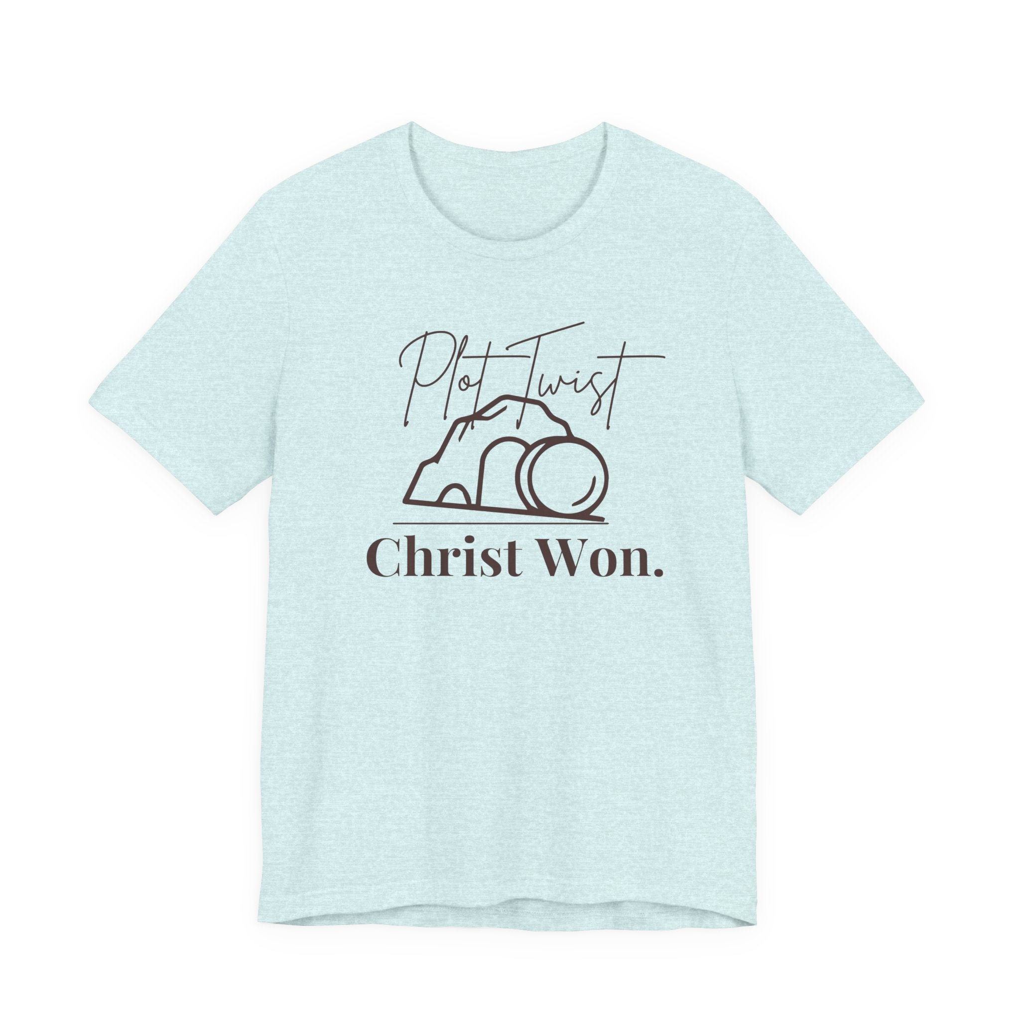 Plot Twist: Christ Won – Christian Easter Shirt