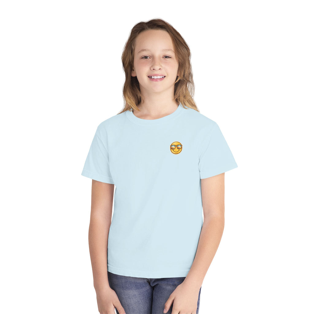 Youth Tee — "Salt & Light" Smiling Sun Graphic (Matthew 5:13-16)
