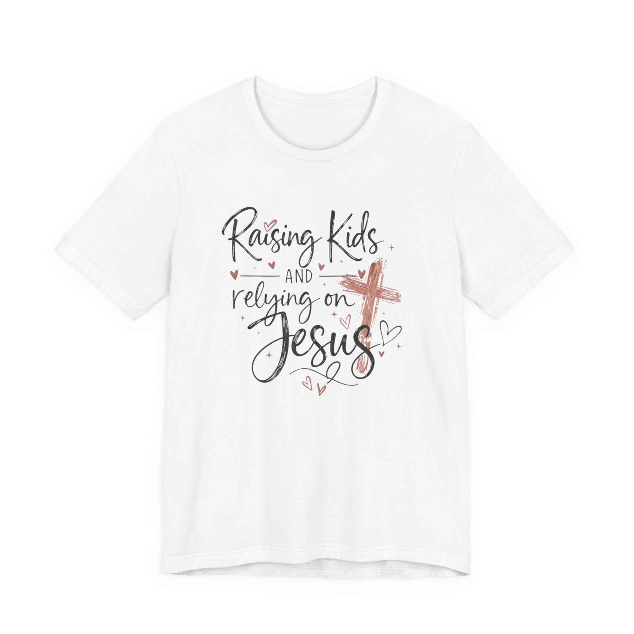 Raising Kids & Relying on Jesus Tee