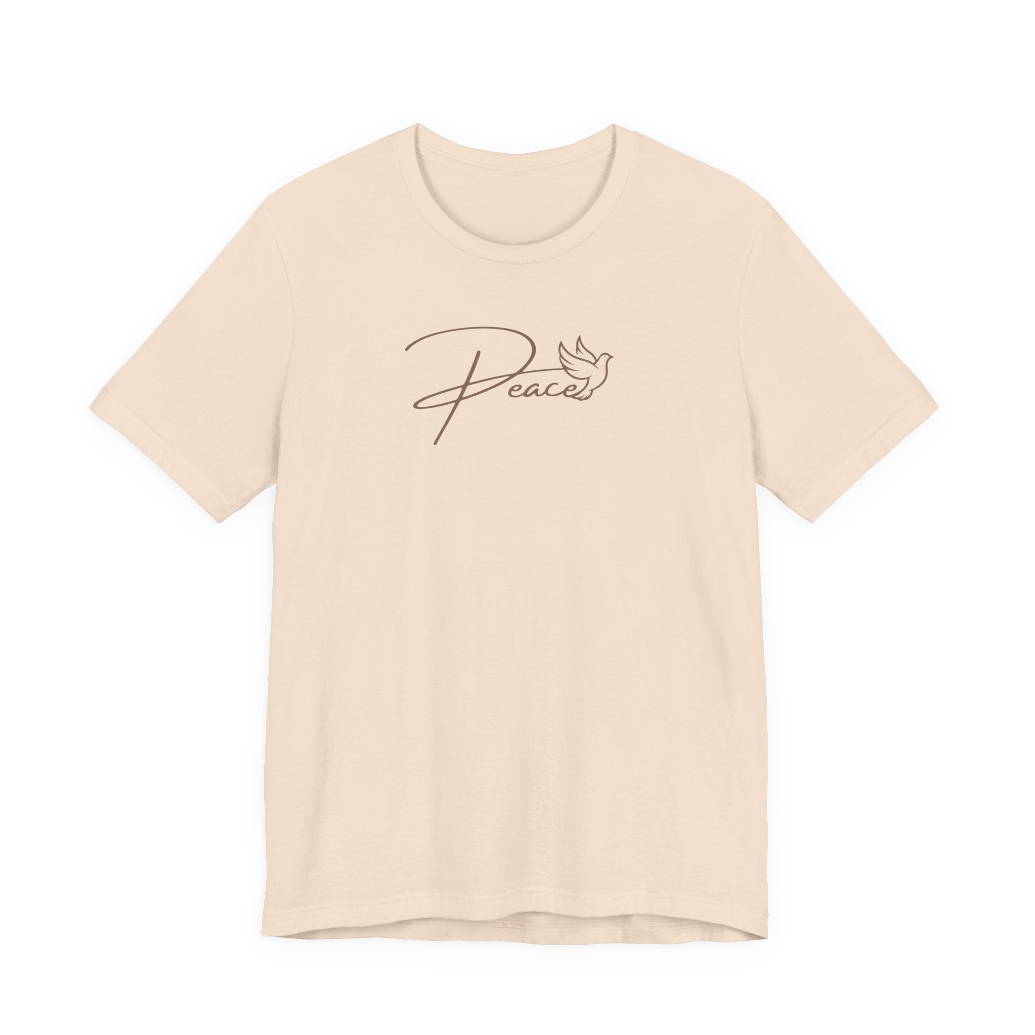 Peace Looks Good on Me Tee – Faith-Based Graphic Shirt, Front & Back Design