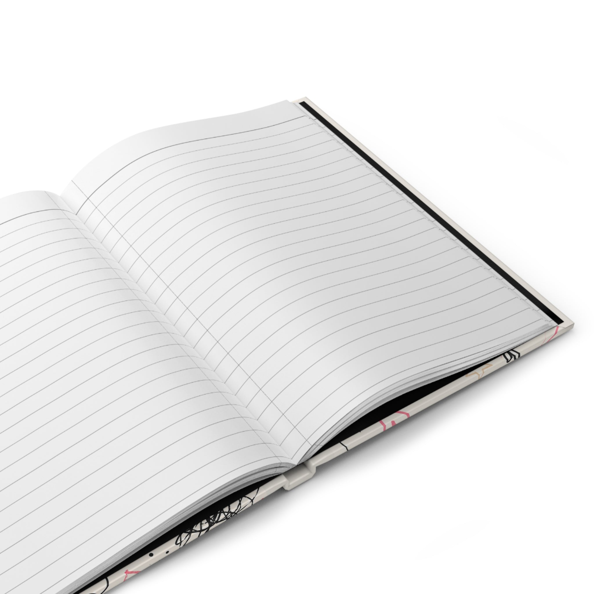 Chaos Coordinator Hardcover Journal — Cute Scribble Design, Funny Organizational Notebook