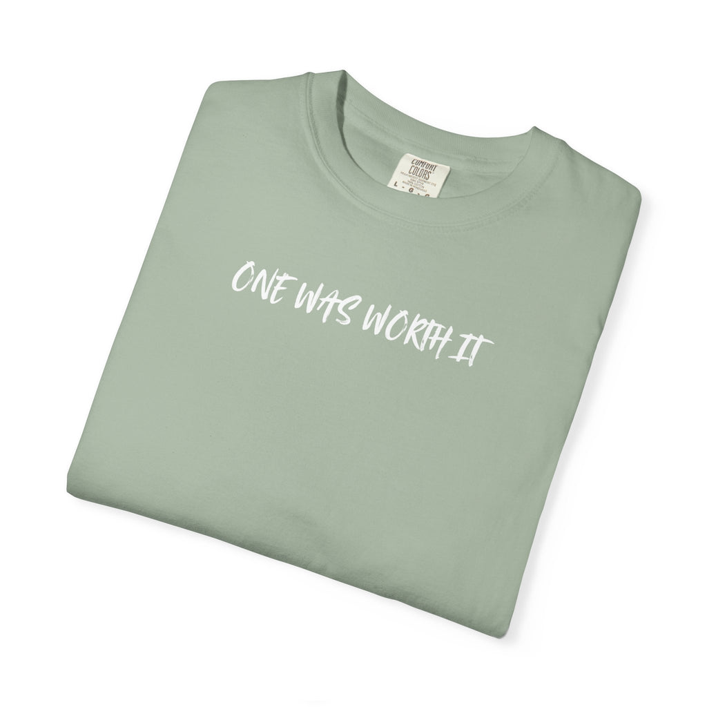 He Left the 99 Tee | One Was Worth It Shirt | Luke 15:4 Christian T-Shirt | Comfort Colors