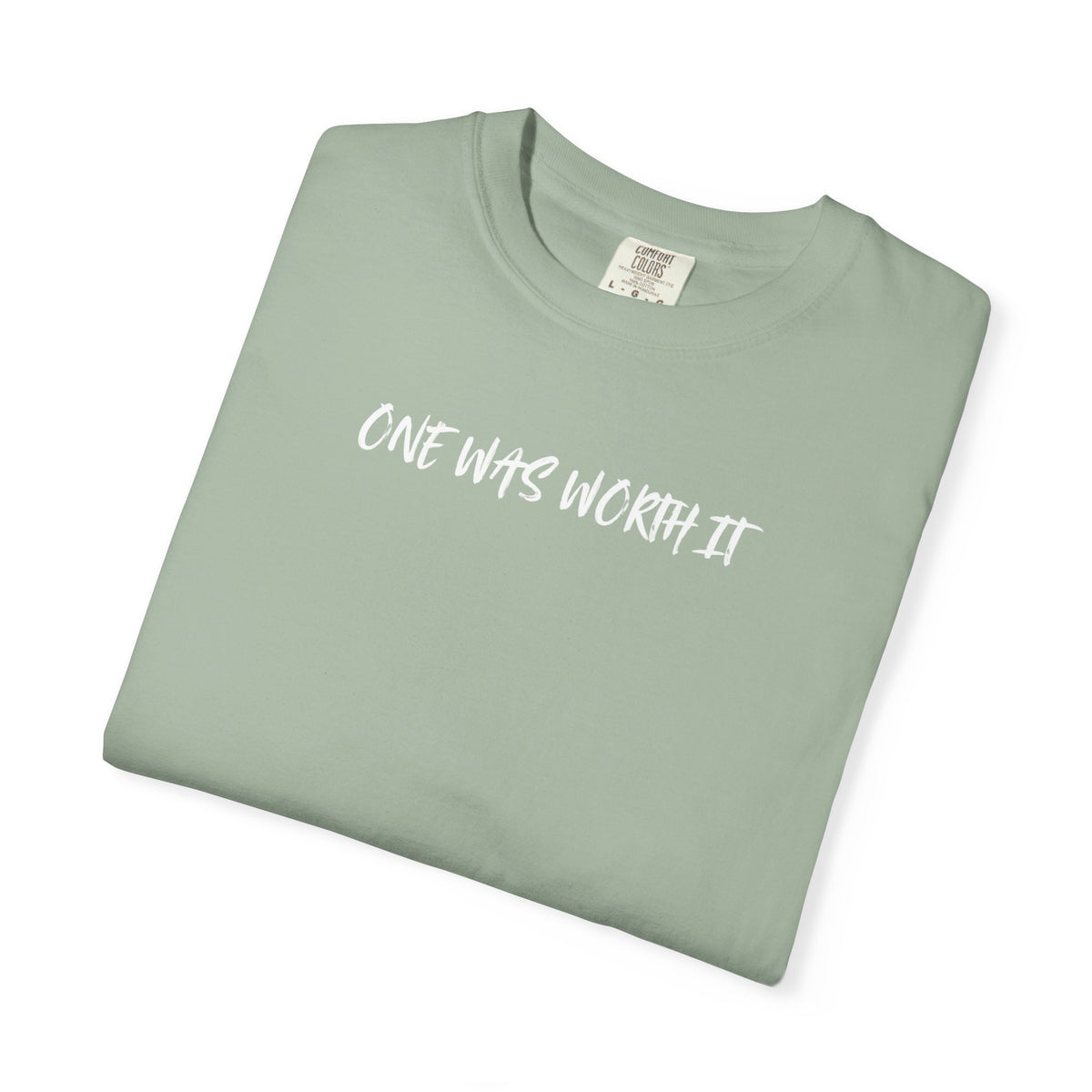He Left the 99 Tee | One Was Worth It Shirt | Luke 15:4 Christian T-Shirt | Comfort Colors