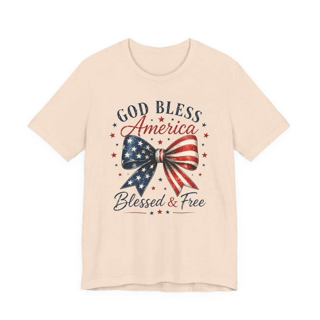 God Bless America • Blessed & Free Tee 🇺🇸