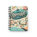 Organized-ish Spiral Journal — "Progress Not Perfection" Planner Notebook for Goal Setting & Daily To-Do Lists