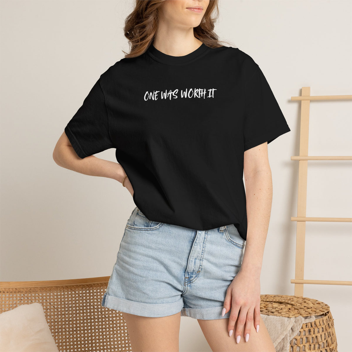 He Left the 99 Tee | One Was Worth It Shirt | Luke 15:4 Christian T-Shirt | Comfort Colors