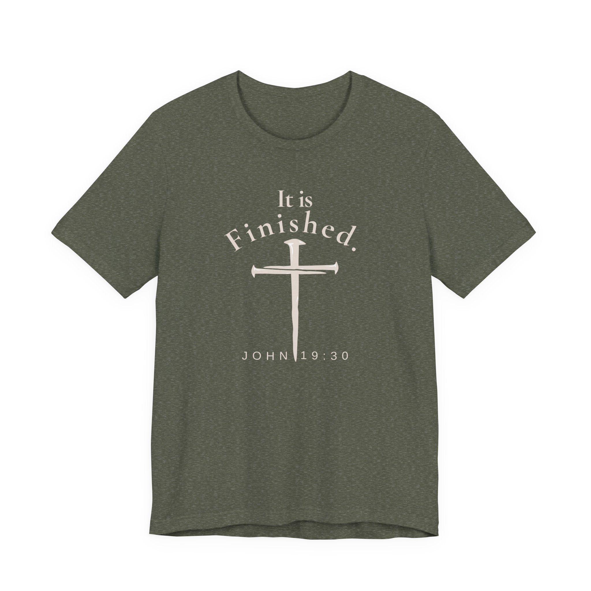 It Is Finished – John 19:30 Christian Easter Shirt