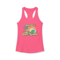 Saved & Sun-Kissed Racerback Tank – Faith-Based Summer Beach Tank for Women