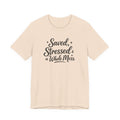 Saved, Stressed & a Whole Mess Tee | Faith + Real Life Graphic Shirt